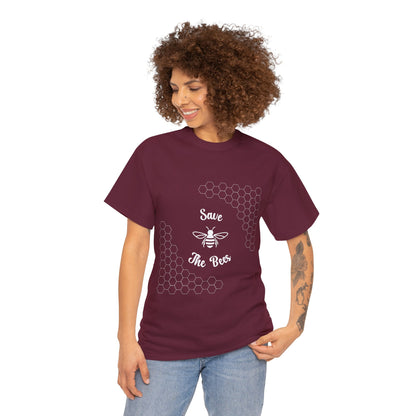 Save the Bees T-Shirt - Unisex Heavy Cotton Tee