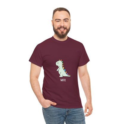 Dino-Mite Adult T-Shirt - Unisex Heavy Cotton Tee