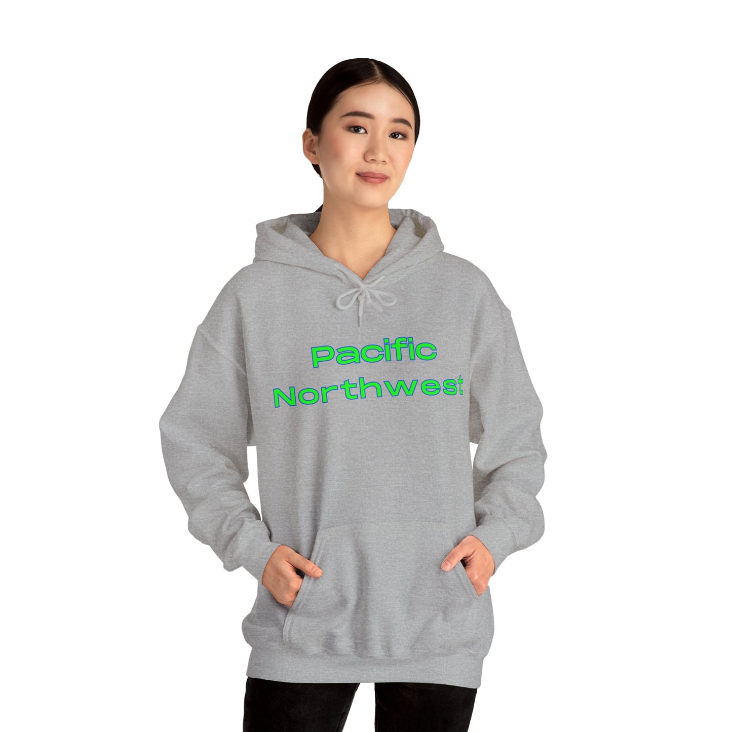 Pacific Northwest Simple Hoodie - Unisex Heavy Blend™ Hooded Sweatshirt