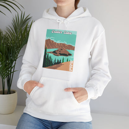 PNW Crater Lake - Hooded Sweatshirt