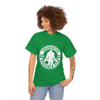 Sasquatch Research Team Official Bigfoot T-Shirt - Unisex Heavy Cotton Tee