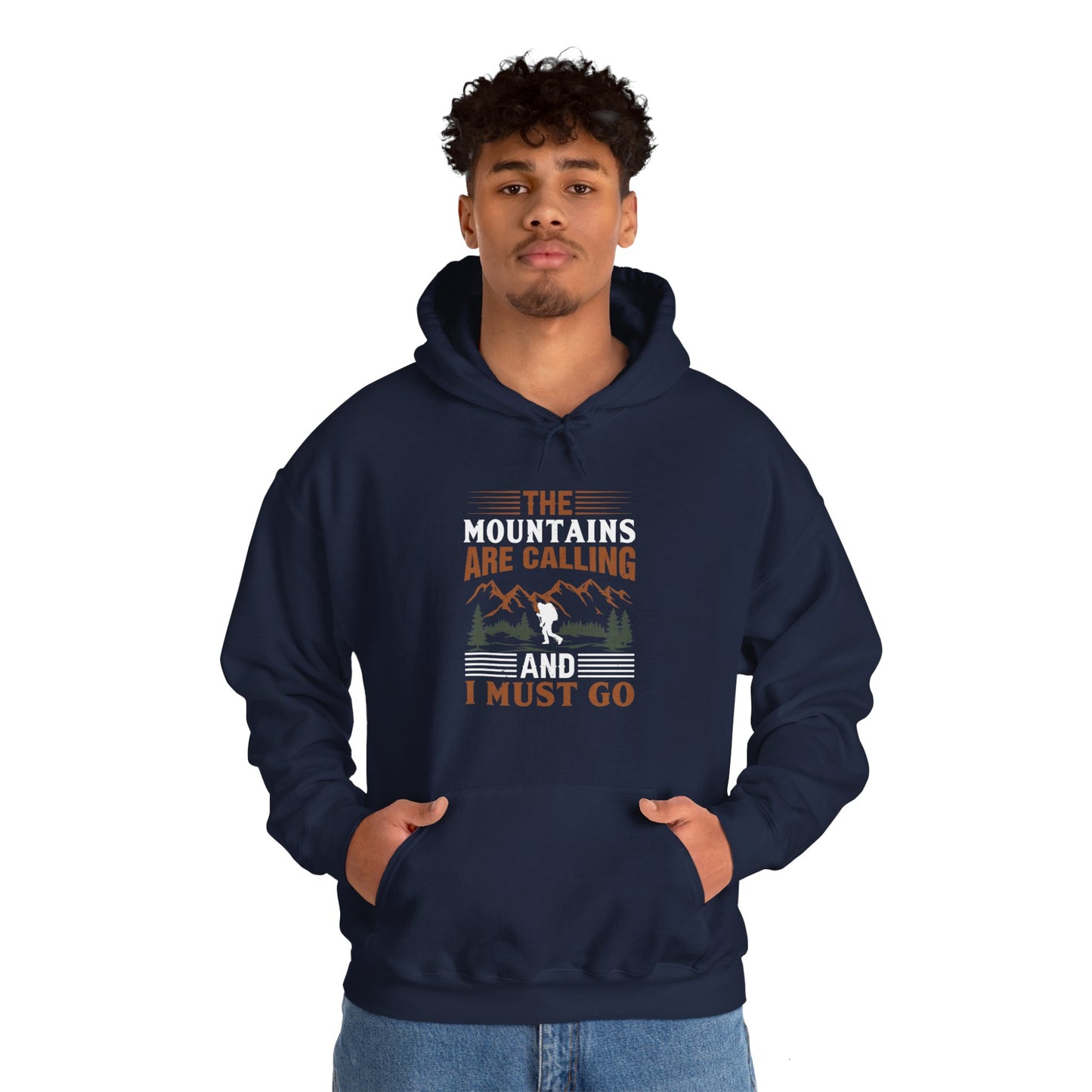 The Mountains Are Calling Hoodie - Unisex Heavy Blend™ Hooded Sweatshirt