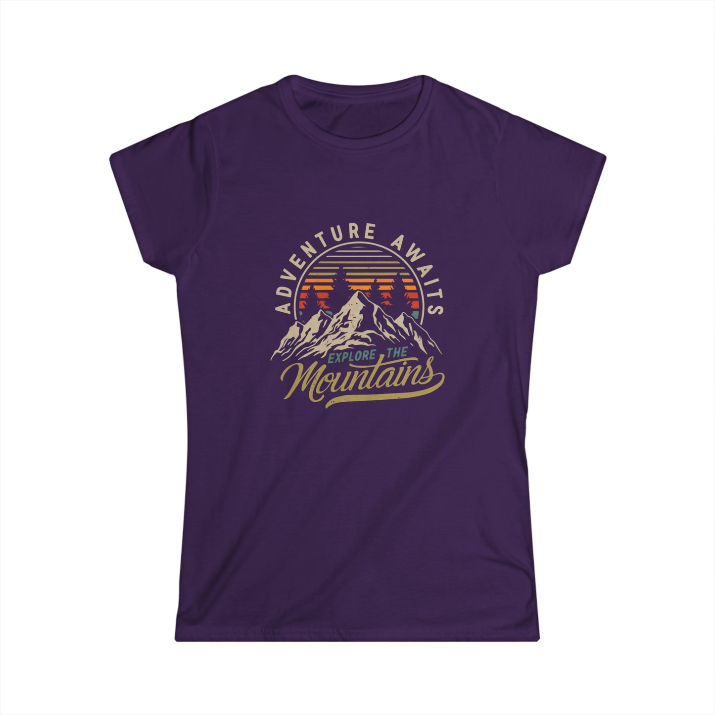 Adventure Awaits - Women's Softstyle Tee