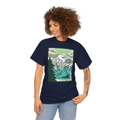 PNW North Cascades National Park T-Shirt - Unisex Heavy Cotton Tee