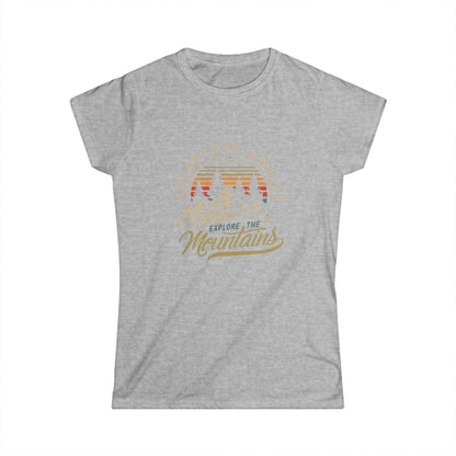 Adventure Awaits - Women's Softstyle Tee