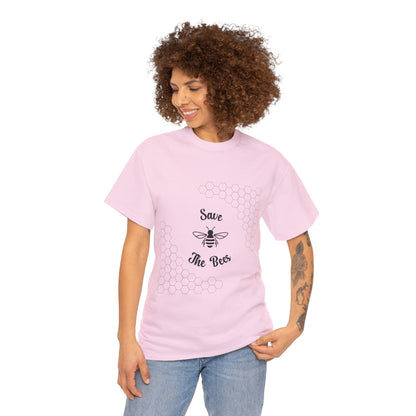 Save the Bees T-Shirt - Unisex Heavy Cotton Tee