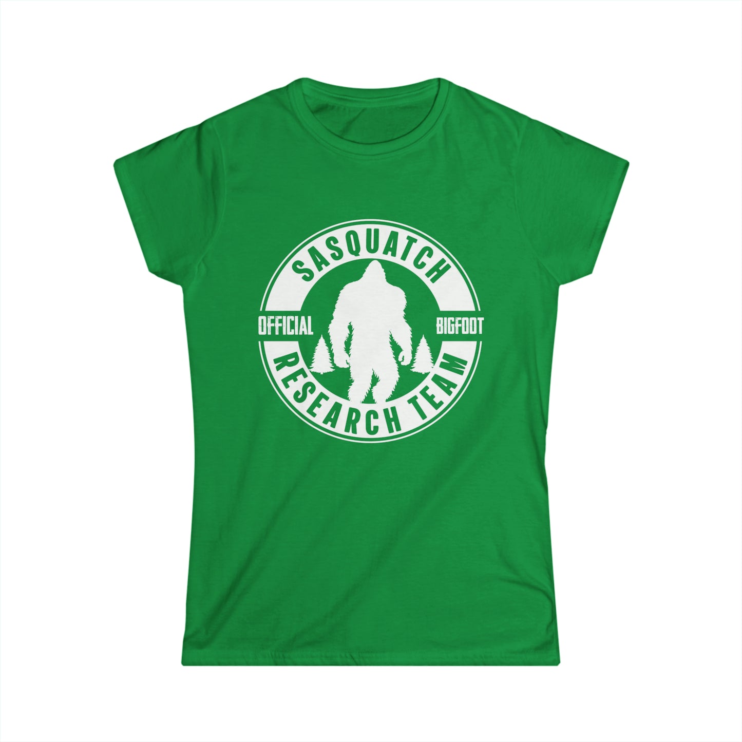 Sasquatch Research Team Official Bigfoot - Women's Softstyle Tee