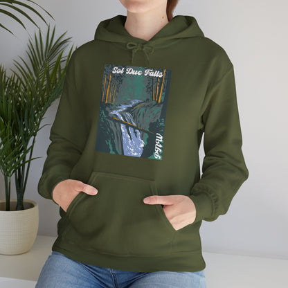 PNW Sol Duc Falls Hoodie - Unisex Heavy Blend™ Hooded Sweatshirt