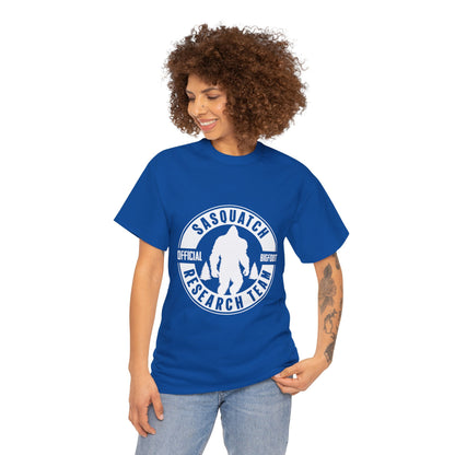 Sasquatch Research Team Official Bigfoot T-Shirt - Unisex Heavy Cotton Tee