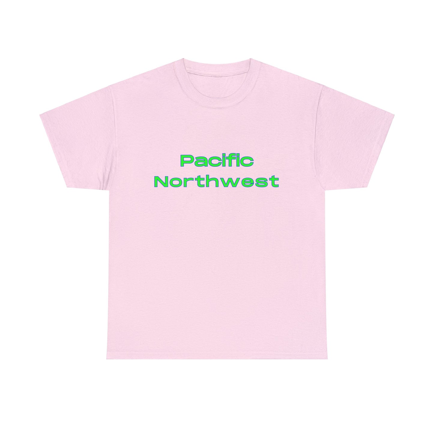 Pacific Northwest Simple T-Shirt - Unisex Heavy Cotton Tee