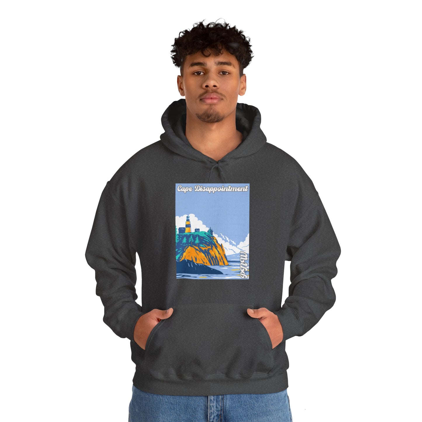 PNW Cape Disappointment Hoodie - Unisex Heavy Blend™ Hooded Sweatshirt