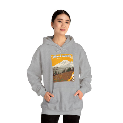 PNW Mount Tahoma (Mt. Rainier) Hoodie - Unisex Heavy Blend™ Hooded Sweatshirt