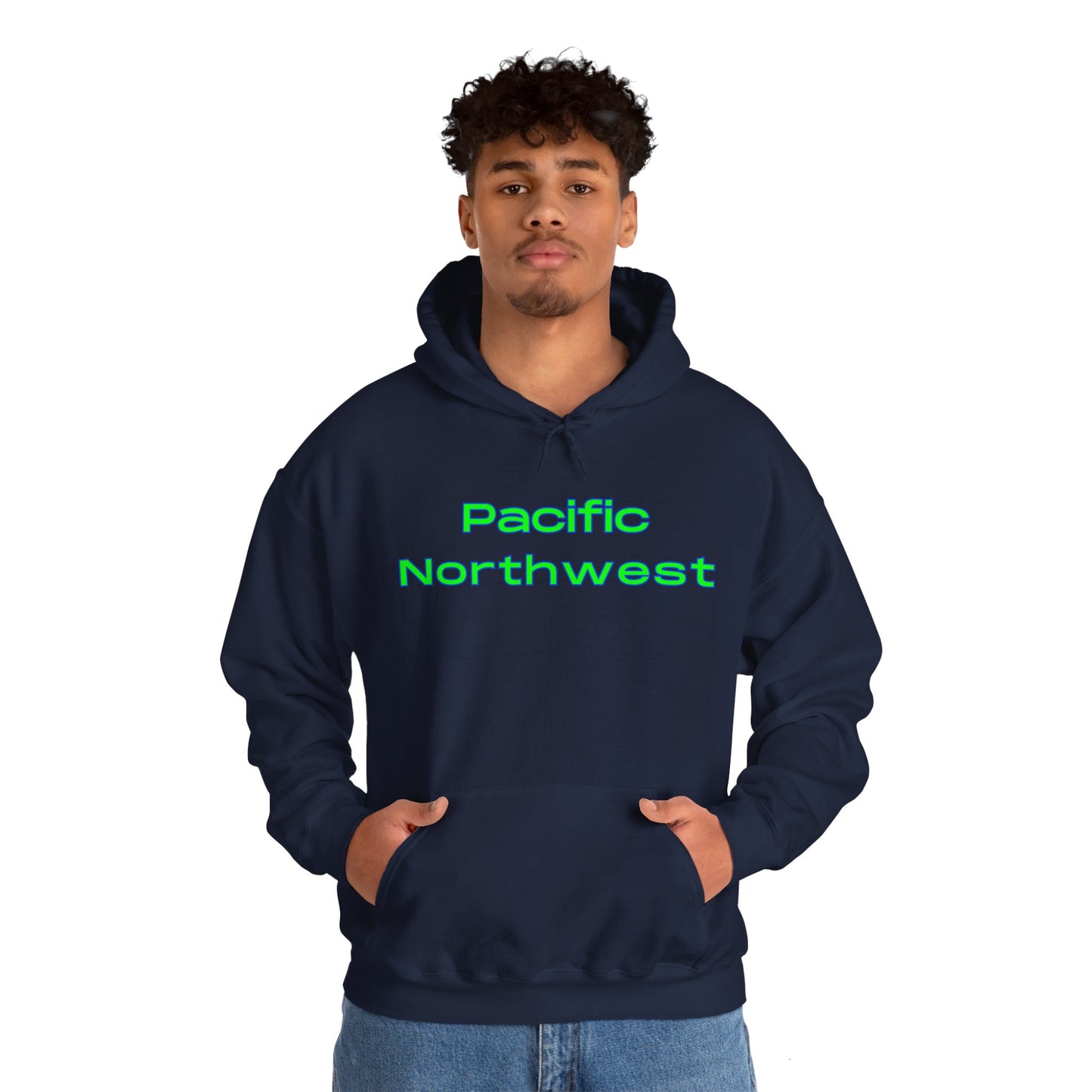 Pacific Northwest Simple Hoodie - Unisex Heavy Blend™ Hooded Sweatshirt