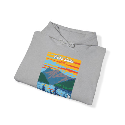 PNW Ross Lake Hoodie - Unisex Heavy Blend™ Hooded Sweatshirt