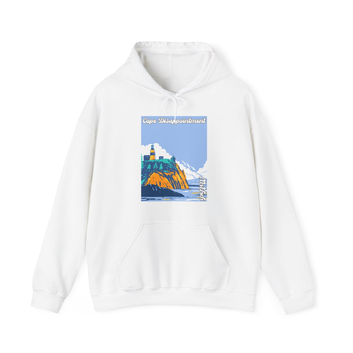 PNW Cape Disappointment Hoodie - Unisex Heavy Blend™ Hooded Sweatshirt