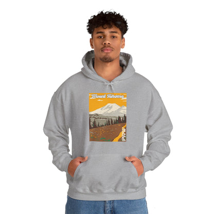 PNW Mount Tahoma (Mt. Rainier) Hoodie - Unisex Heavy Blend™ Hooded Sweatshirt