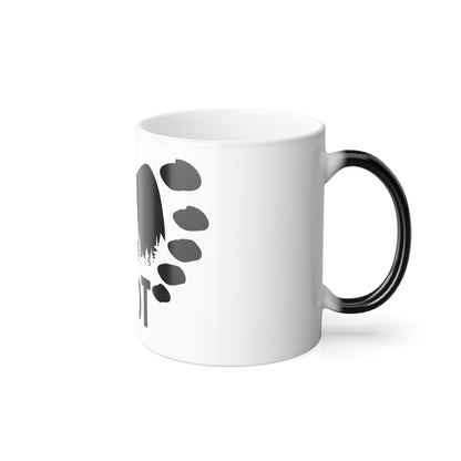 Bigfoot Footprint | Color Morphing Mug, 11oz