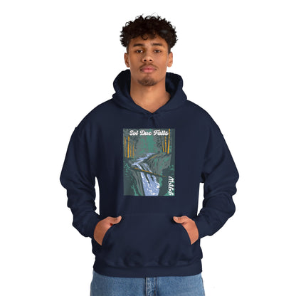 PNW Sol Duc Falls Hoodie - Unisex Heavy Blend™ Hooded Sweatshirt