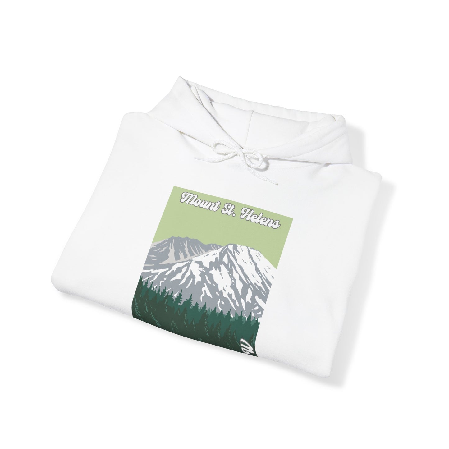 PNW Mount St. Helens Hoodie - Unisex Heavy Blend™ Hooded Sweatshirt