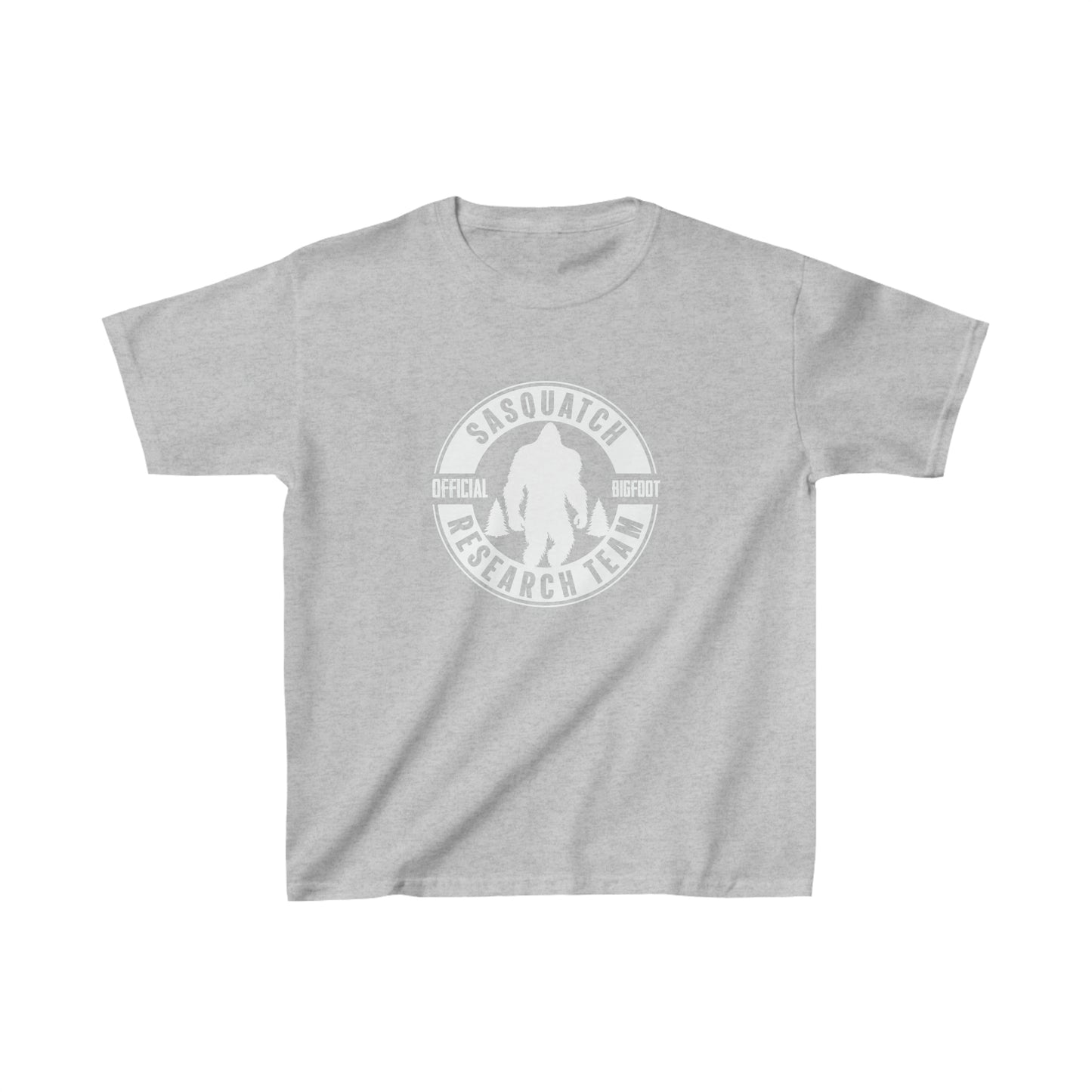 Sasquatch Research Team Official Bigfoot Youth T-Shirt - Kids Heavy Cotton™ Tee - Bigfoot Bigheart Studio