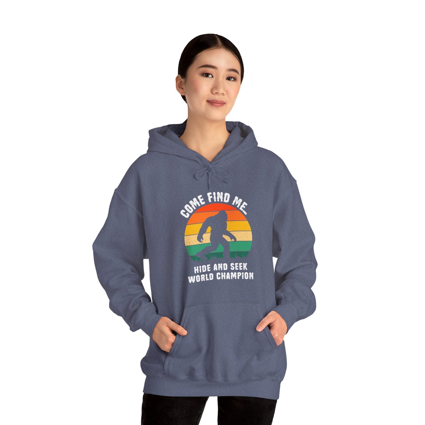 Hide and Seek Champion - Bigfoot - Unisex Heavy Blend™ Hooded Sweatshirt