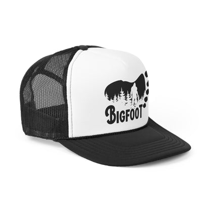 Bigfoot Footprint - Trucker Caps - Bigfoot Bigheart Studio