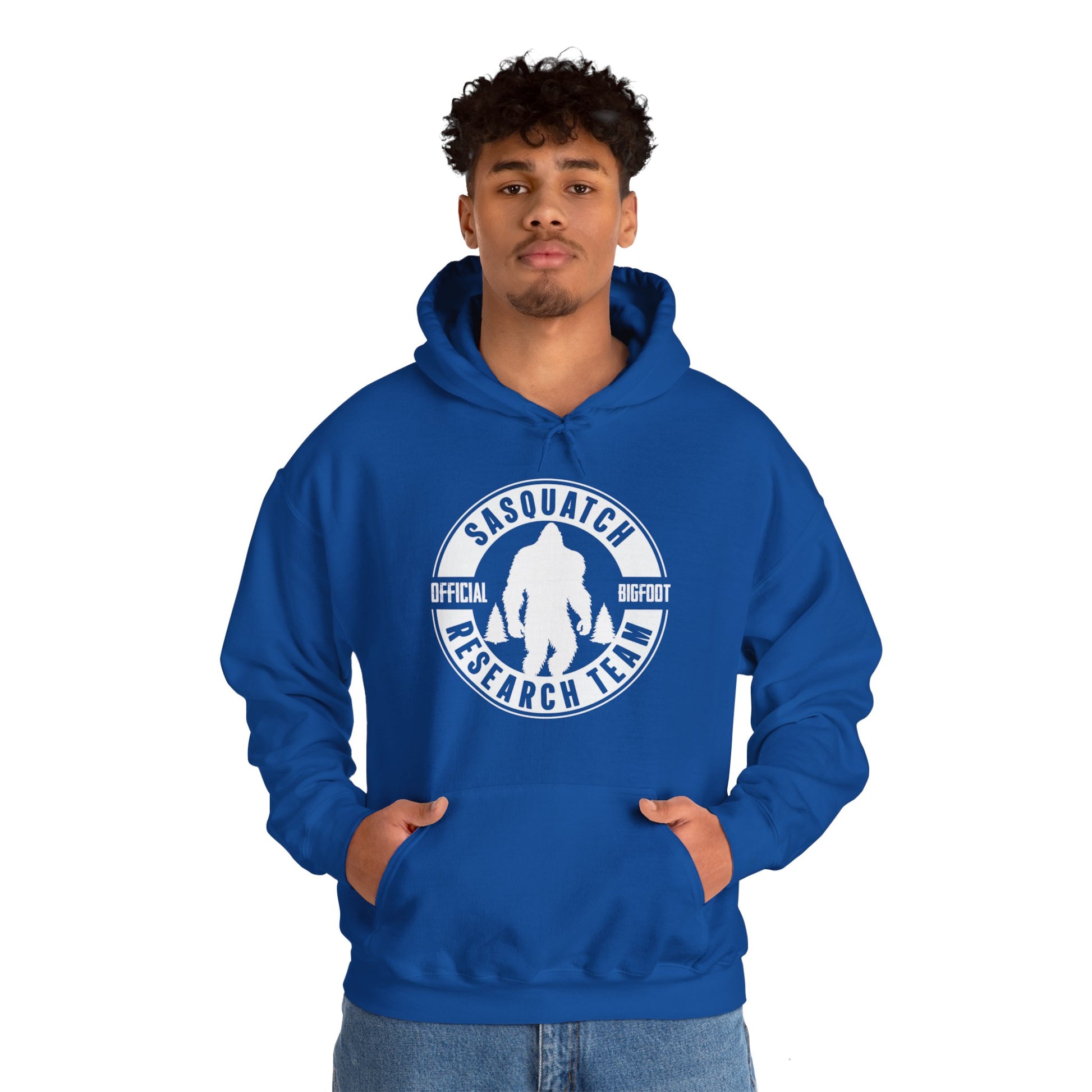 Sasquatch Research Team Official Bigfoot - Hoodie Sweatshirt - Bigfoot Bigheart Studio