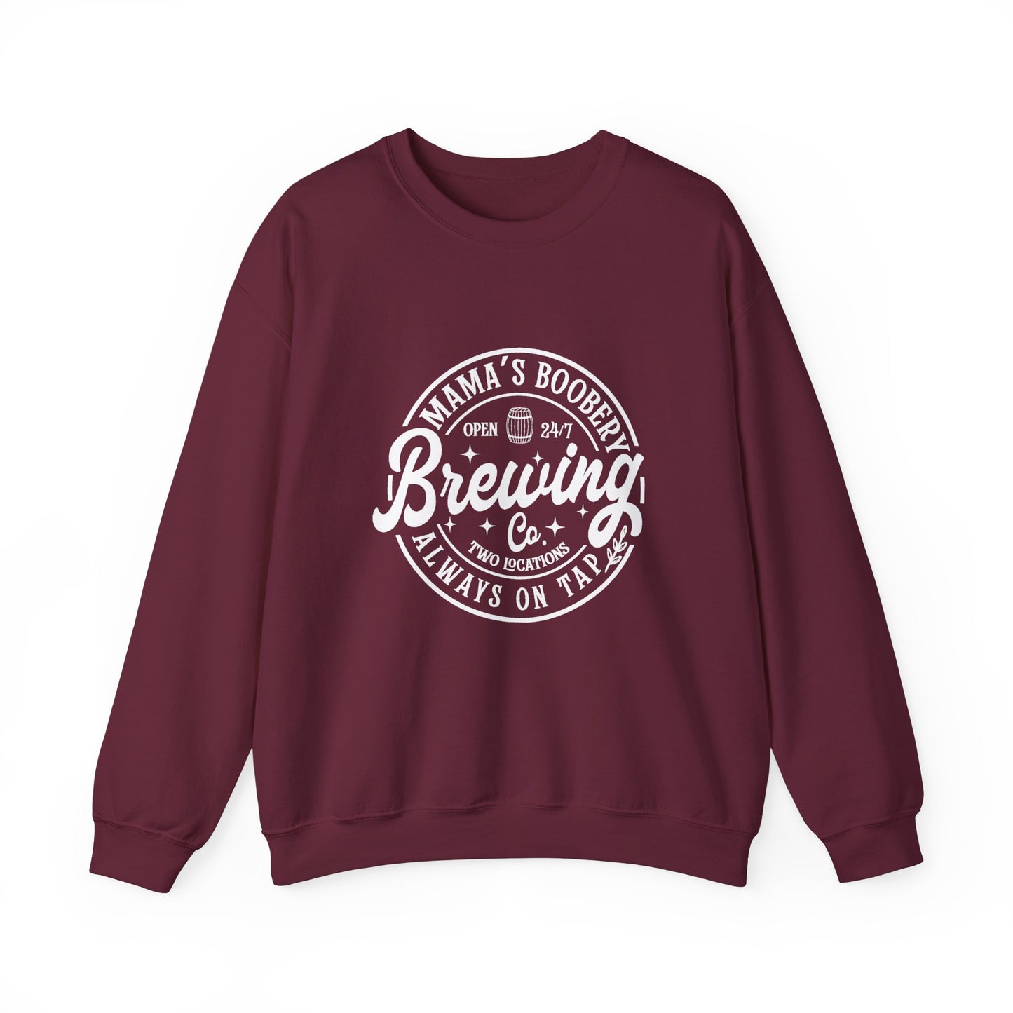 Mama's Boobery - Unisex Heavy Blend™ Crewneck Sweatshirt