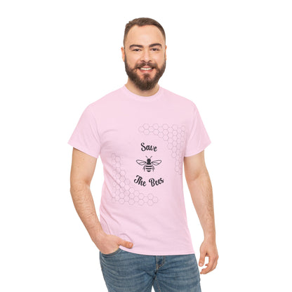 Save the Bees T-Shirt - Unisex Heavy Cotton Tee