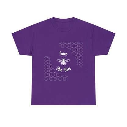 Save the Bees T-Shirt - Unisex Heavy Cotton Tee