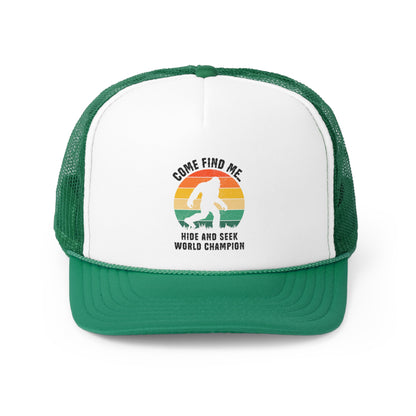 Hide and Seek Champion - Bigfoot - Trucker Caps