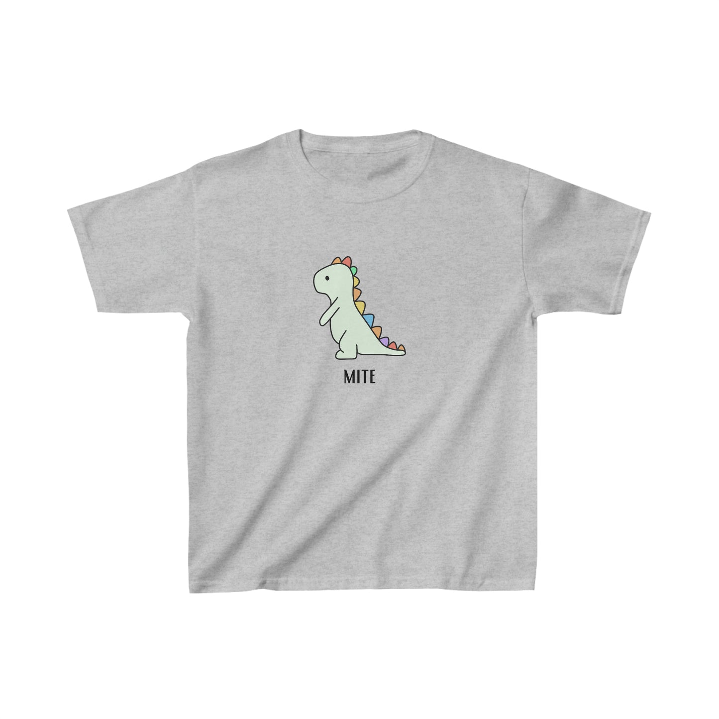 Dino-Mite Youth T-Shirt - Kids Heavy Cotton™ Tee - Bigfoot Bigheart Studio