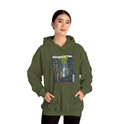 PNW Marymere Falls Hoodie - Unisex Heavy Blend™ Hooded Sweatshirt