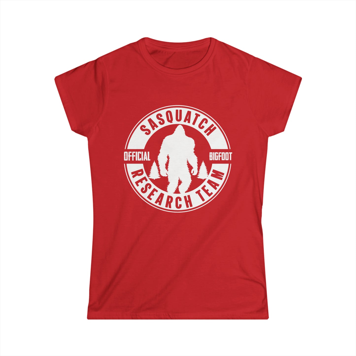 Sasquatch Research Team Official Bigfoot - Women's Softstyle Tee