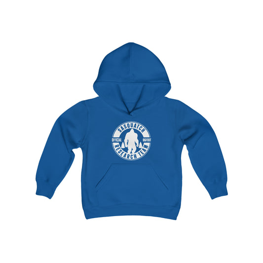 Sasquatch Research Team Official Bigfoot Hoodie - Youth Heavy Blend Hooded Sweatshirt