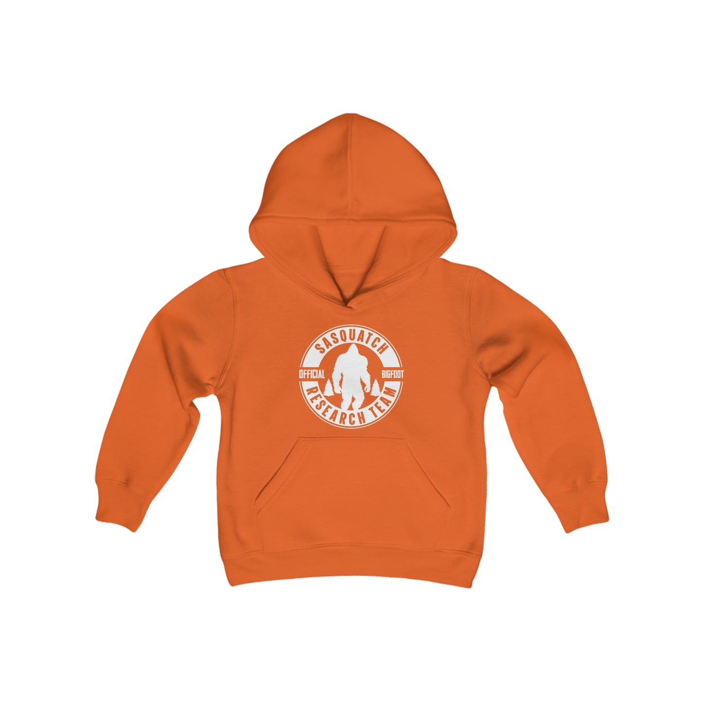 Sasquatch Research Team Official Bigfoot Hoodie - Youth Heavy Blend Hooded Sweatshirt