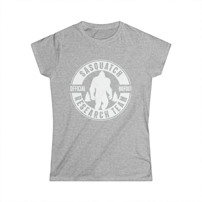 Sasquatch Research Team Official Bigfoot - Women's Softstyle Tee