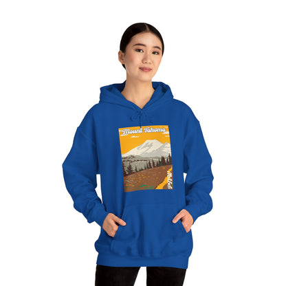 PNW Mount Tahoma (Mt. Rainier) Hoodie - Unisex Heavy Blend™ Hooded Sweatshirt