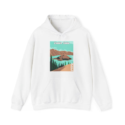 PNW Crater Lake - Hooded Sweatshirt