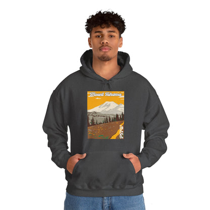 PNW Mount Tahoma (Mt. Rainier) Hoodie - Unisex Heavy Blend™ Hooded Sweatshirt