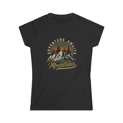 Adventure Awaits - Women's Softstyle Tee