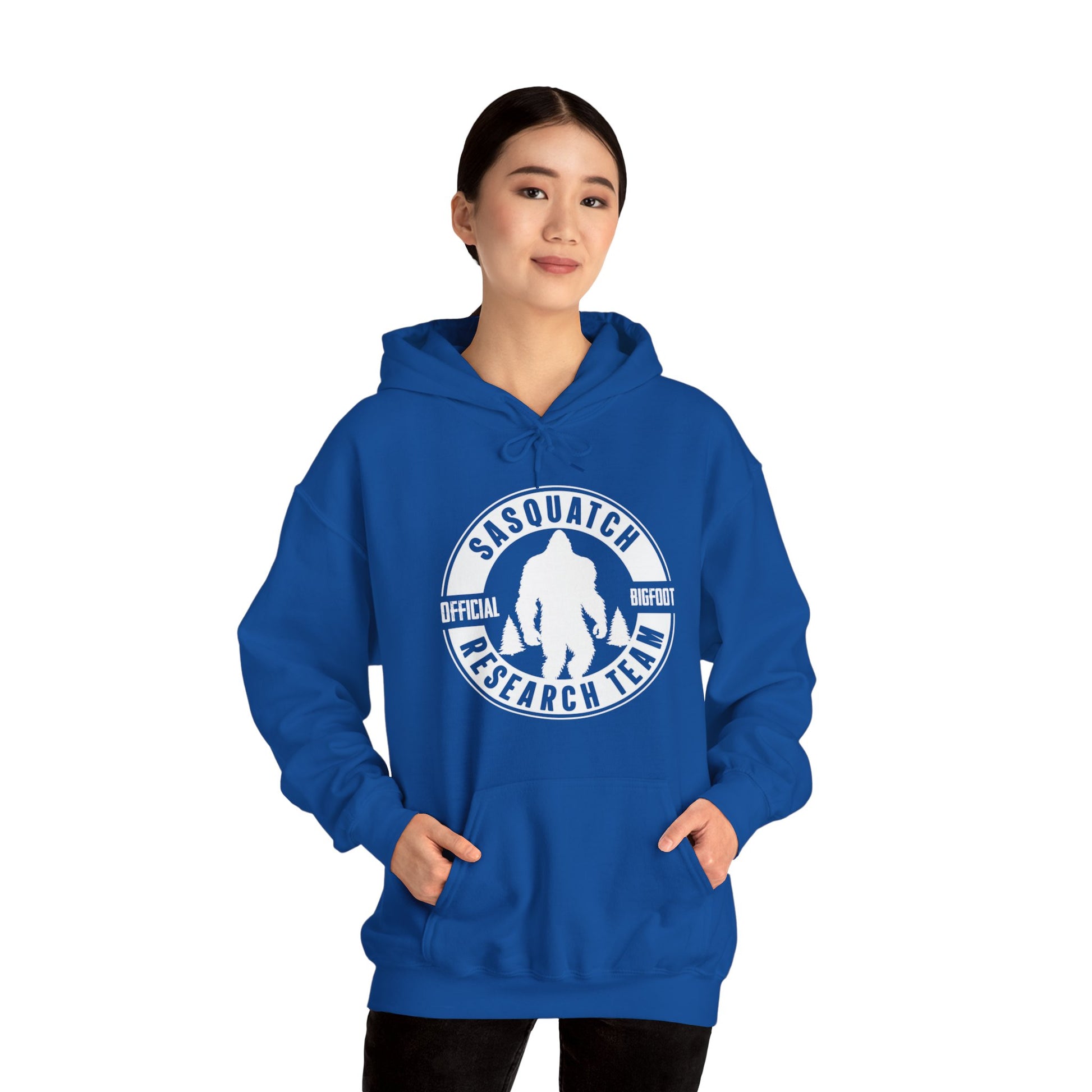 Sasquatch Research Team Official Bigfoot - Hoodie Sweatshirt - Bigfoot Bigheart Studio