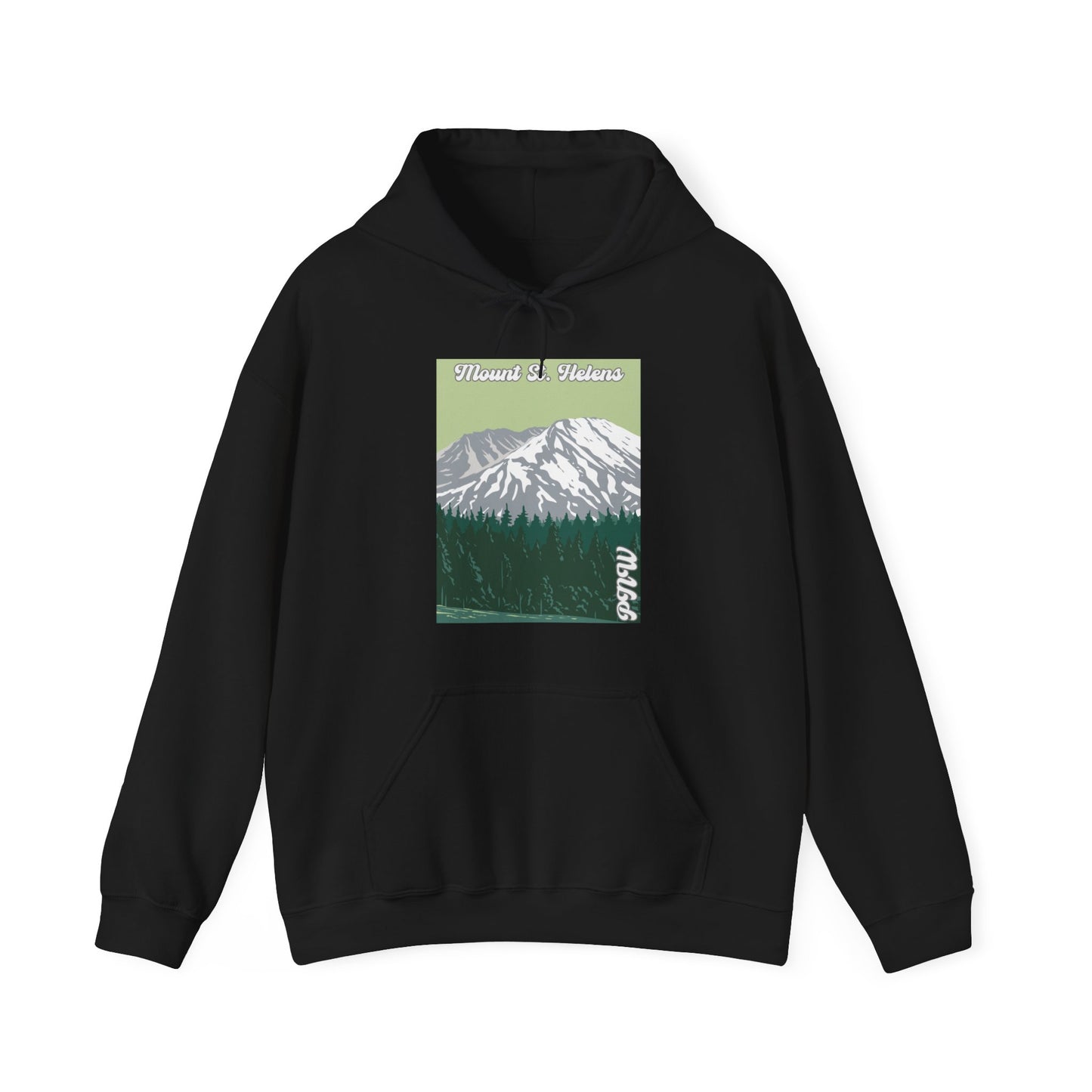 PNW Mount St. Helens Hoodie - Unisex Heavy Blend™ Hooded Sweatshirt