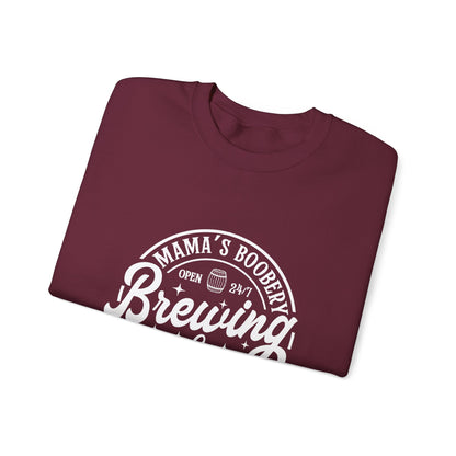 Mama's Boobery - Unisex Heavy Blend™ Crewneck Sweatshirt