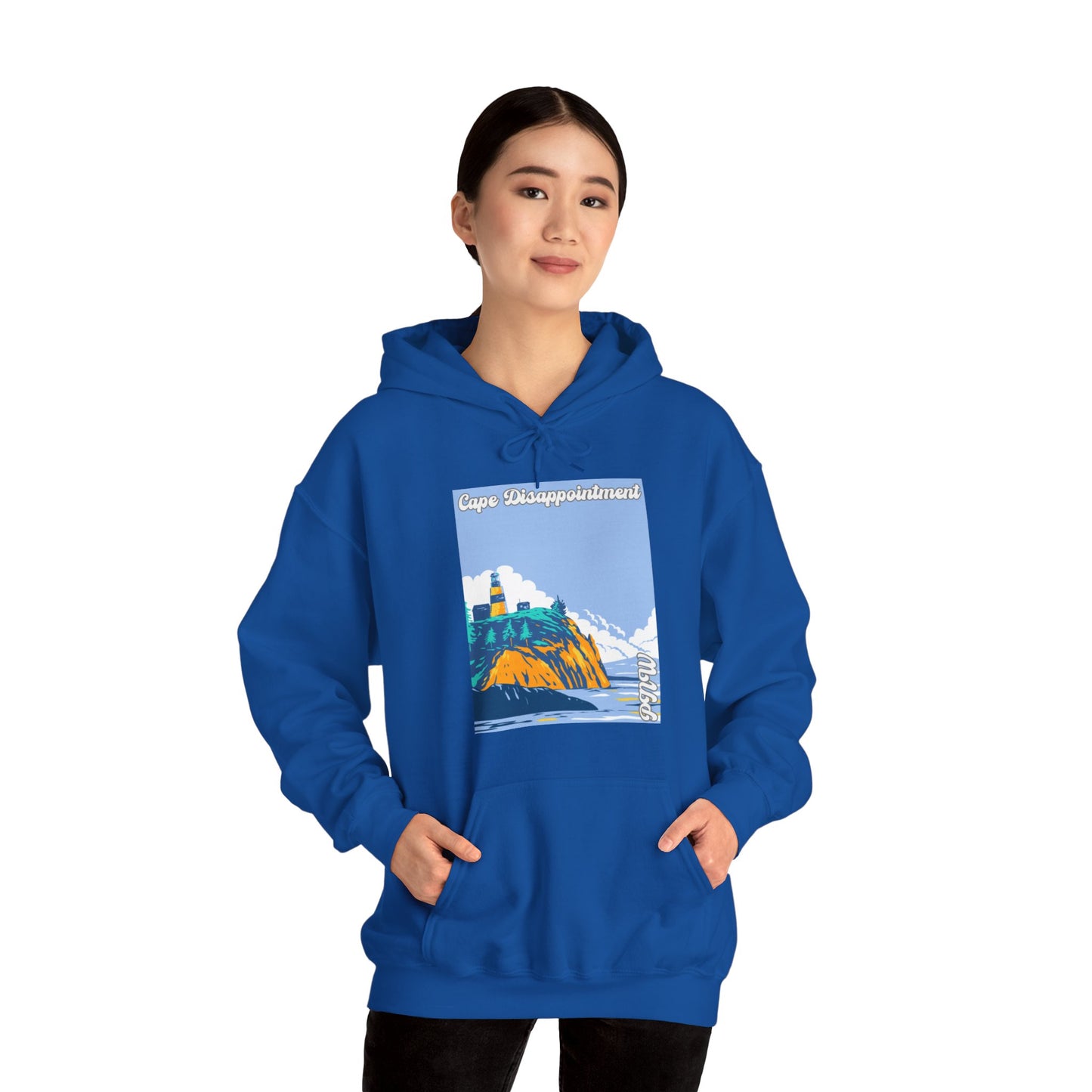 PNW Cape Disappointment Hoodie - Unisex Heavy Blend™ Hooded Sweatshirt