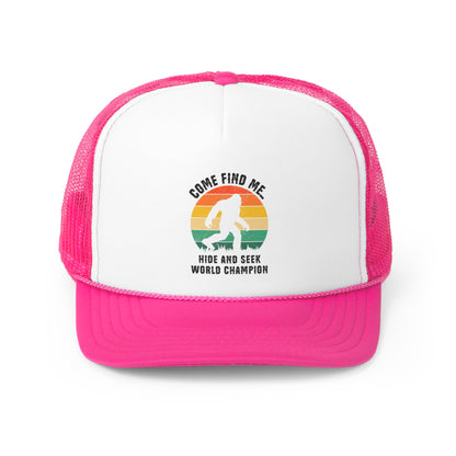 Hide and Seek Champion - Bigfoot - Trucker Caps