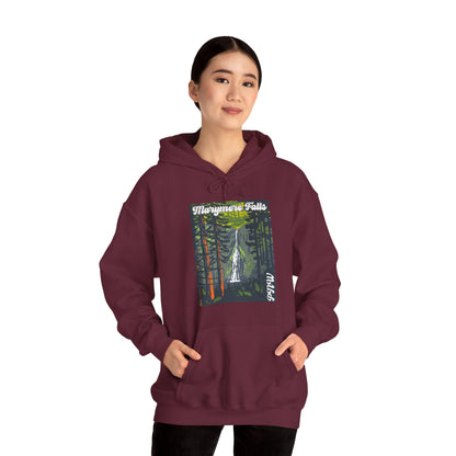 PNW Marymere Falls Hoodie - Unisex Heavy Blend™ Hooded Sweatshirt