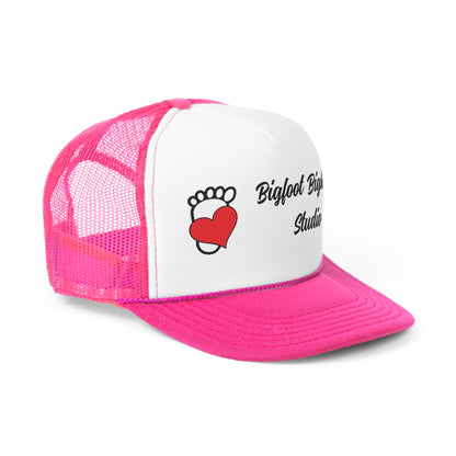 Bigfoot Bigheart Studio Logo - Trucker Caps