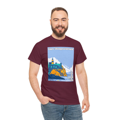 PNW Cape Disappointment T-Shirt - Unisex Heavy Cotton Tee - Bigfoot Bigheart Studio