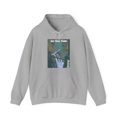 PNW Sol Duc Falls Hoodie - Unisex Heavy Blend™ Hooded Sweatshirt